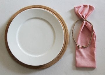 Toz Pembe Çatal Bıçak Kesesi