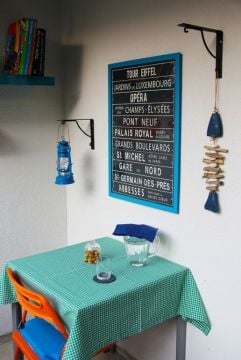 Yeşil Pötikareli Masa Örtüsü