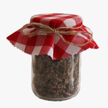 Kırmızı Kareli Kavanoz Kapağı