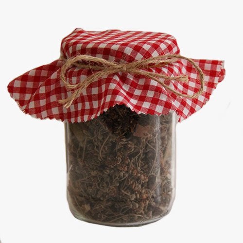 Kırmızı Pötikareli Kavanoz Kapağı