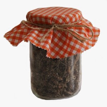 Turuncu Pötikareli Kavanoz Kapağı