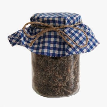 Mavi Pötikareli Kavanoz Kapağı