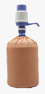 Turuncu Pötikareli Damacana Kılıfı