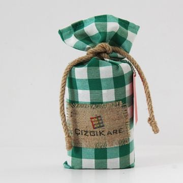 Yeşil Kareli Masa Örtüsü