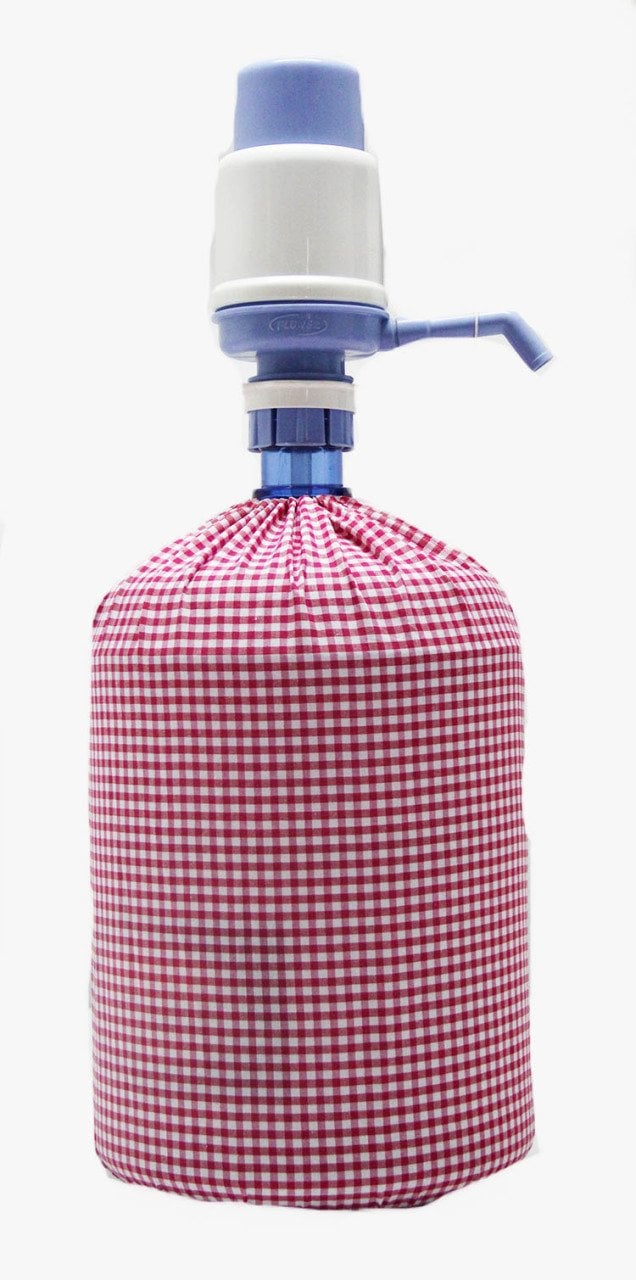 Pembe Pötikareli Damacana Kılıfı