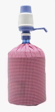 Pembe Pötikareli Damacana Kılıfı