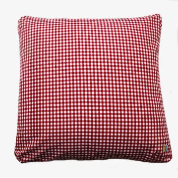 Kırmızı Pötikareli Kırlent Kılıfı