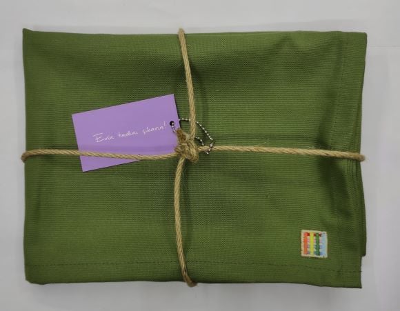 Yeşil Runner (Servis Örtüsü)