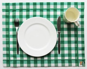 Yeşil Kareli Amerikan Servis