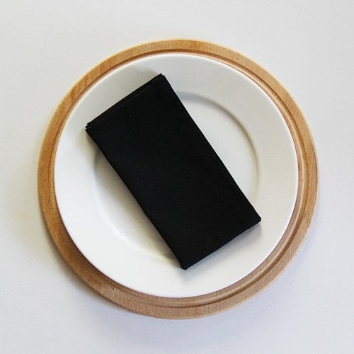 Siyah Kumaş Peçete