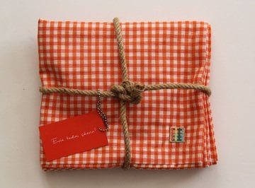 Turuncu Pötikareli Runner (Servis Örtüsü)