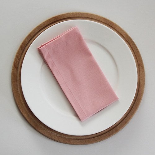 Toz Pembe Kumaş Peçete