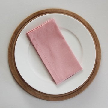 Toz Pembe Kumaş Peçete