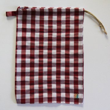 Bordo Kareli Ekmek Kesesi