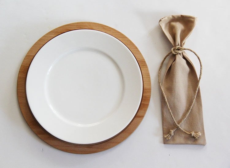 Kum Beji Çatal Bıçak Kesesi