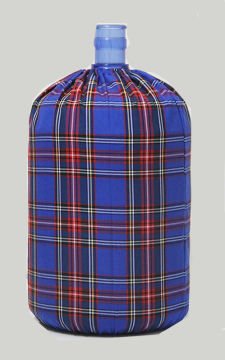 Mavi Ekoseli Damacana Kılıfı