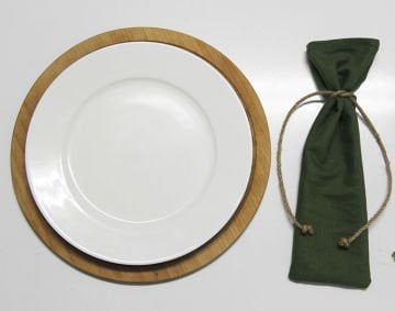 Yeşil Çatal Bıçak Kesesi