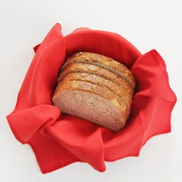 Kırmızı Ekmek Sepeti Peçetesi