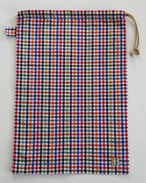 Rengarenk Pötikareli Ekmek Kesesi