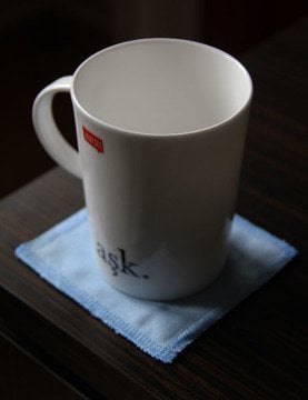 Bulut Mavisi Bardak Altlığı