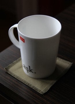 Haki Yeşil Bardak Altlığı