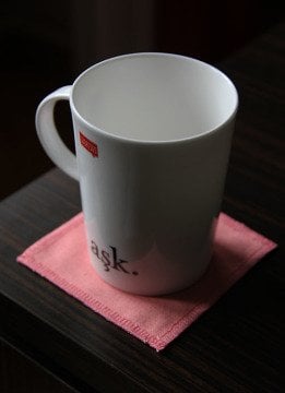 Pembe Bardak Altlığı