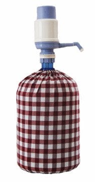 Bordo Kareli Damacana Kılıfı