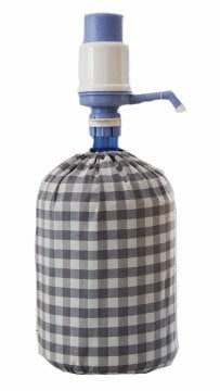 Gri Kareli Damacana Kılıfı