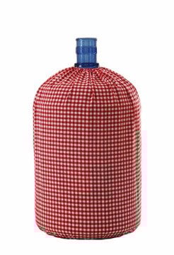 Kırmızı Pötikareli Damacana Kılıfı