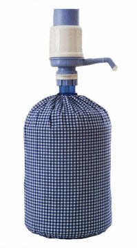 Mavi Pötikareli Damacana Kılıfı