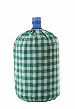 Yeşil Kareli Damacana Kılıfı