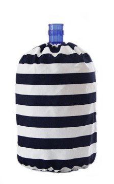 Lacivert Çizgili Damacana Kılıfı