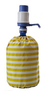 Sarı Çizgili Damacana Kılıfı