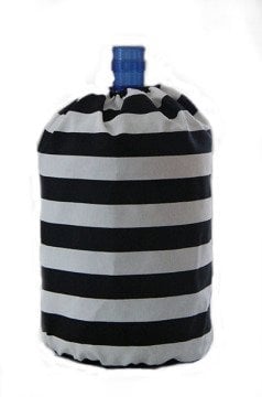 Siyah Çizgili Damacana Kılıfı