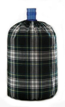 Yeşil Ekoseli Damacana Kılıfı